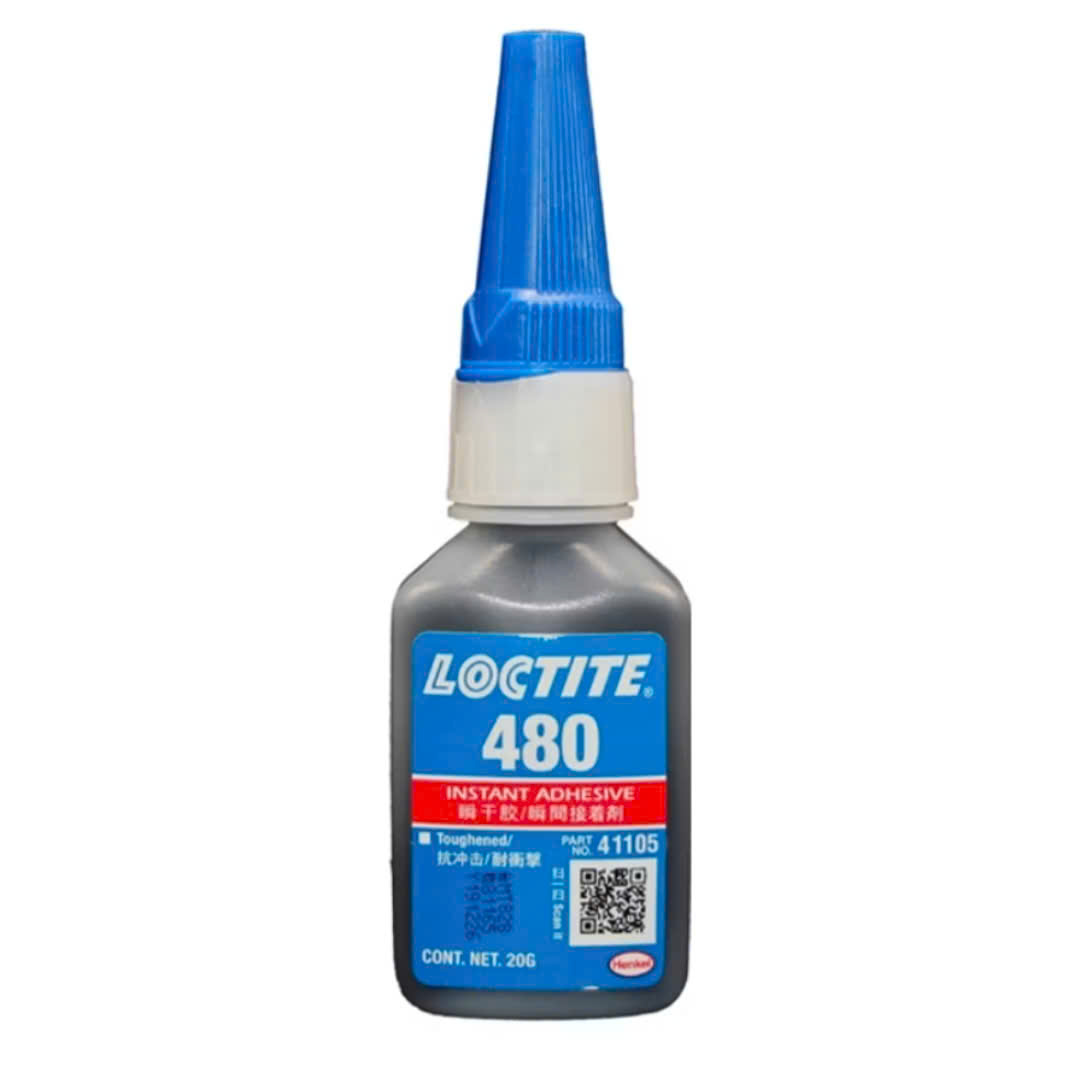 Keo dán năng Loctite 480 - Keo dán nhanh khô liên kết các loại vật liệu: kim loại, nhựa, gỗ, giấy, da, vải, chất đàn hồi